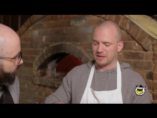 Binging with babish and sean evans battle to make the perfect filled calzone s