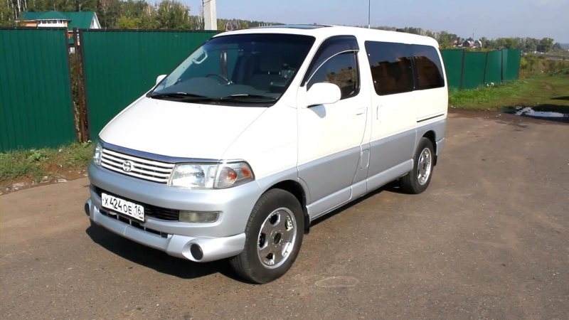 1997 toyota hiace regius start up, engine, and in depth tour