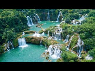 So amazing, this is ban gioc waterfall, cao bang in vietnam