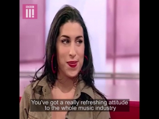 Amy winehouse on bbc breakfast for the first time 2004