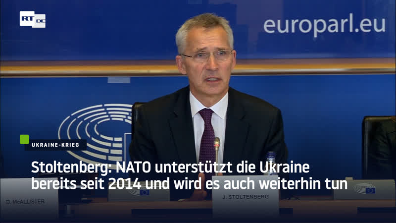 Stoltenberg nato unterstützt die ukraine bereits seit 2014 und wird es auch weiterhin tun