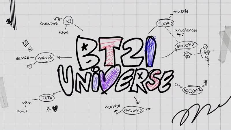 [video][190619][bt21] bt21 universe shorts compilation