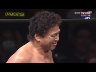 Genichiro tenryu vs kazuchika okada (tenryu retirement match)