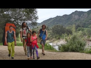 Chris sharma, jason momoa pol roca on a fun family day