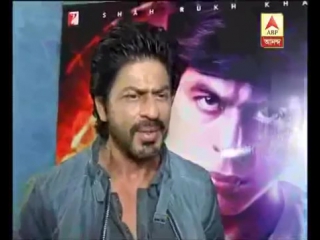 Before releasing of his upcoming movie fan srk gives exclusive interview to abp ananda