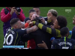 City celebrate with yaya toure
