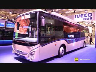 2019 iveco crossway low entry 12m natural power bus walkaround 2019 iaa hannover