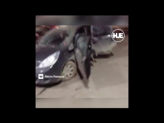 Пьяный водитель на nissan устроил дебош на паркое в архангельске