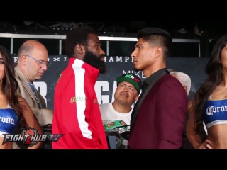 Adrien broner mikey garcia face off