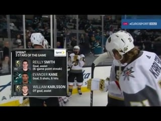 William karlsson game winning goal in overtime apr 30, 2018