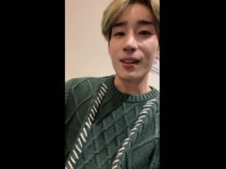 [video] 201215 seungwoo ig live