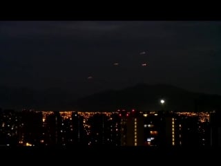 Ufo sightings in chile, santiago 2015, real footage! ovnis