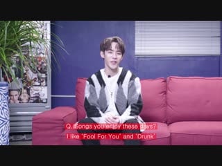 Team lwz ✶ интервью джину ‣ англ