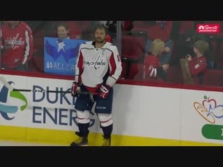 Ovechkin grants young fans xmas wish