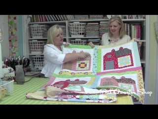 The quilty barn along with lori holt of bee in my bonnet fat quarter shop [hd, 720p]