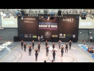 Poing, germany european championship rock'n'roll formation ladies