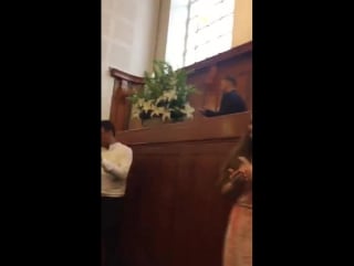 When you're filming gary barlow on your phone then realise he's here to surprise you!