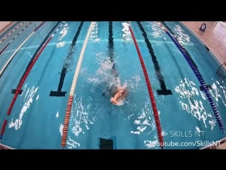 3 exercises for the backstroke to breaststroke flip turn with underwater slow mo