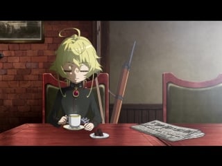 [rd] военная хроника маленькой девочки / youjo senki 4 серия, русская озвучка [frederica izzard, wargusha]