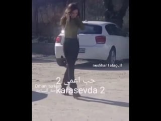 Неслихан атагюль за кадром karasevda