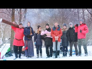 Богатырские забавы в молодёжном парке