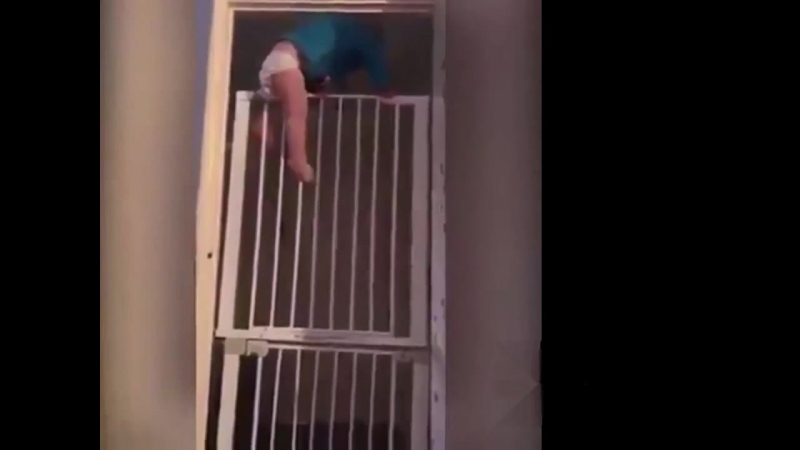 Скалолаз с пелёнок