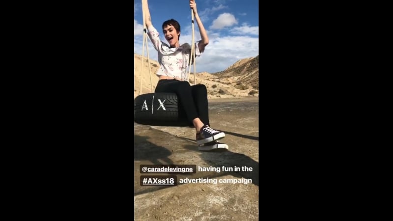 Instagramstory armani exchange