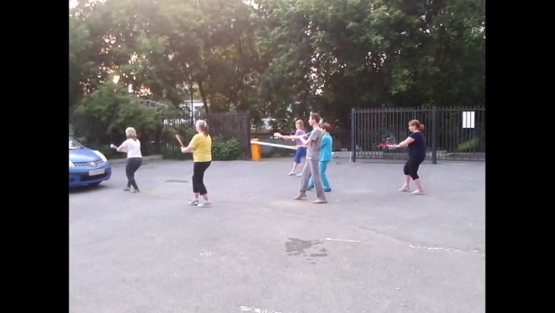 Тренироа "веер +цигун"