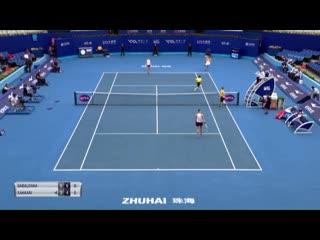 Through in two! @sabalenkaa defeats sakkari, 6 3, 6 4, at the @wtaelitetrophy