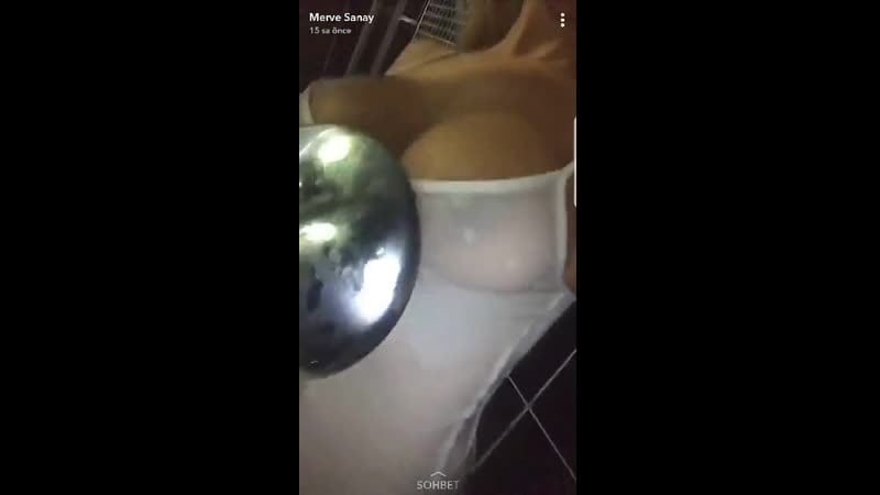 Merve sanay duşta türk turkish couple am sikiş sex doggy  