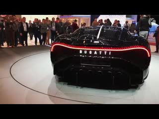 Bugatti la voiture noire excellent hypercar