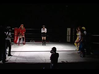 Nanae takahashi vs yoko bito, mayu iwatani, eri susa, haruka, yuzuki aikawa & arisa hoshiki (gauntlet match)