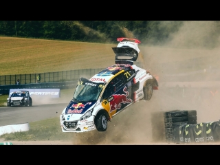 Rallycross huge accident at 2017's coyote world rx of belgium