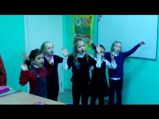 Shiny girls are singing!(teacher liudmyla vadymovna)