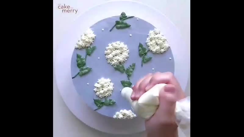 Украшаем тортик