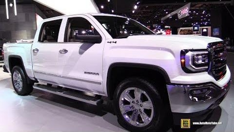 2018 gmc sierra slt exterior and interior walkaround 2018 detroit auto show