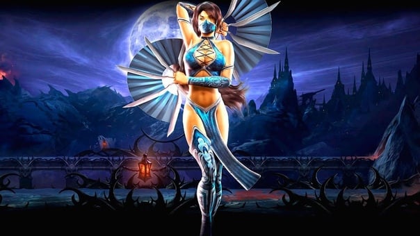 Mortal kombat 9 kitana комбо урок