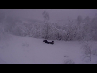 Уставший сноубордист ׃d tired snowboard rider meanwhile in russia