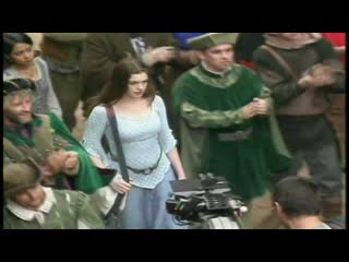 Ella enchanted behind the scenes broll