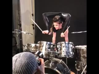 Your gospel chops are impressive but can you do this technique drums con