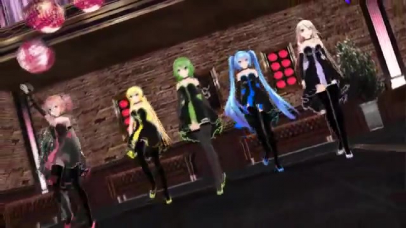 (mmd) teto kasane, lily, gumi, hatsune miku ia sexy love
