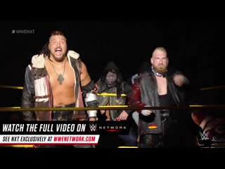 (eric young, alexander wolfe, sawyer fulton and nikki cross) sanity's nxt debut