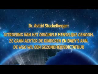 Dr astrid stuckelberger uitroeiing van het originele menselijke genoom ze gaan achter de kinderen