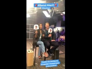 Josh dallas and parveen kaur tv guide studio