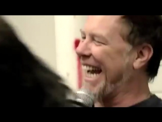 Metallicas james hetfield and kirk hammett moth into laugh (laughcover)