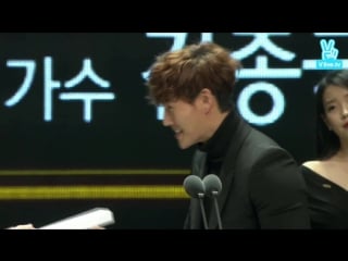 [full cut] 151029 kim jong kook at 2015 korean popular culture and arts awards