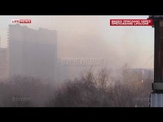 На юго востоке москвы вспыхнуло кафе