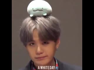 If you ever feel sad just think about how namjoon said this plushie looked like yoongi, now you feel sadder