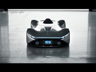 Mercedes electric race car mercedes amg vision eq silver arrow