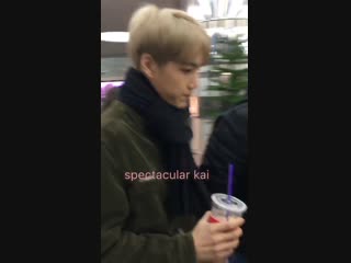 [fancam] 181219 @ kbs r cool fm / kai